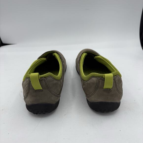 Clarks Privo Comfort Sneakers‎ Womens Size 6 Gray Green Trim Slip On Outdoor - Picture 7 of 10